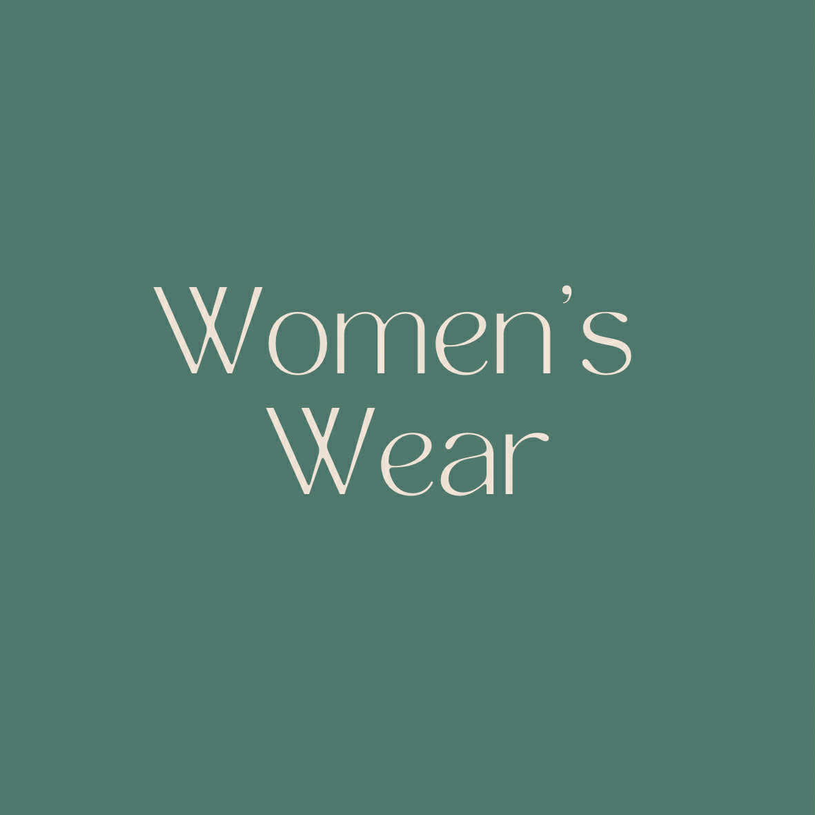 Woman's Wear
