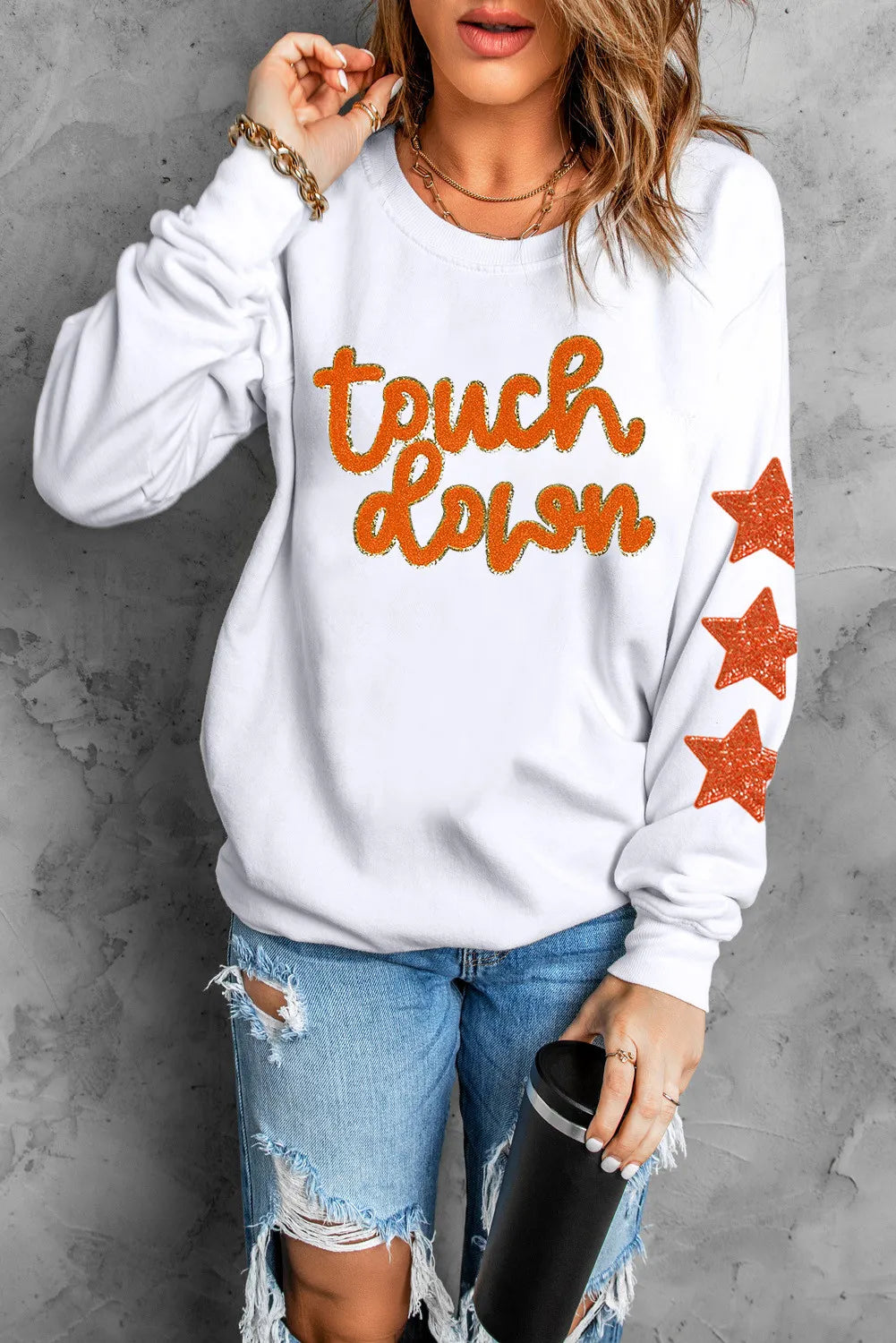 TOUCHDOWN! Long Sleeve Sweatshirt