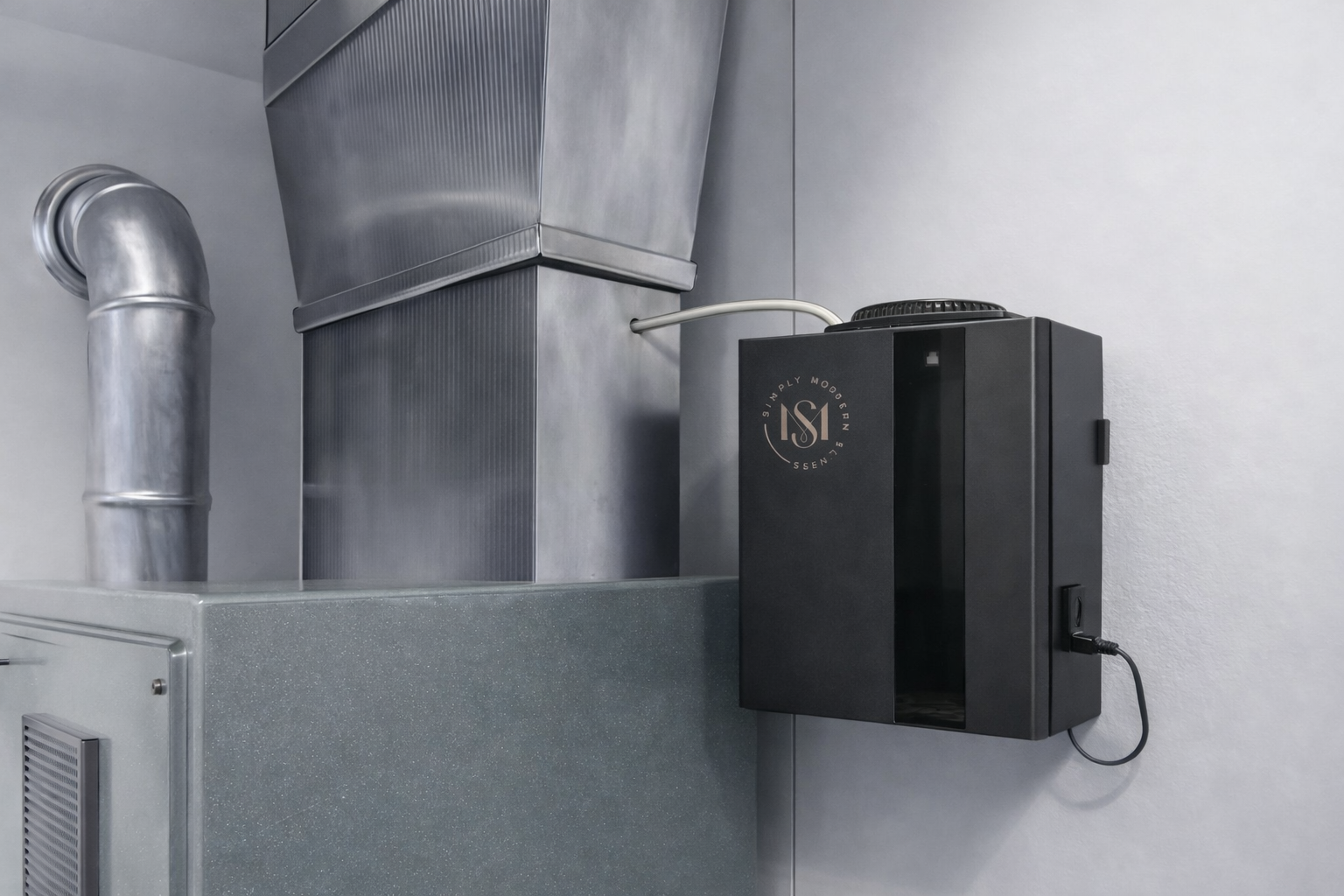 Standalone + HVAC Integrated Electric Home Diffuser + Free 8 OZ Diffuser Oil |  SMS330