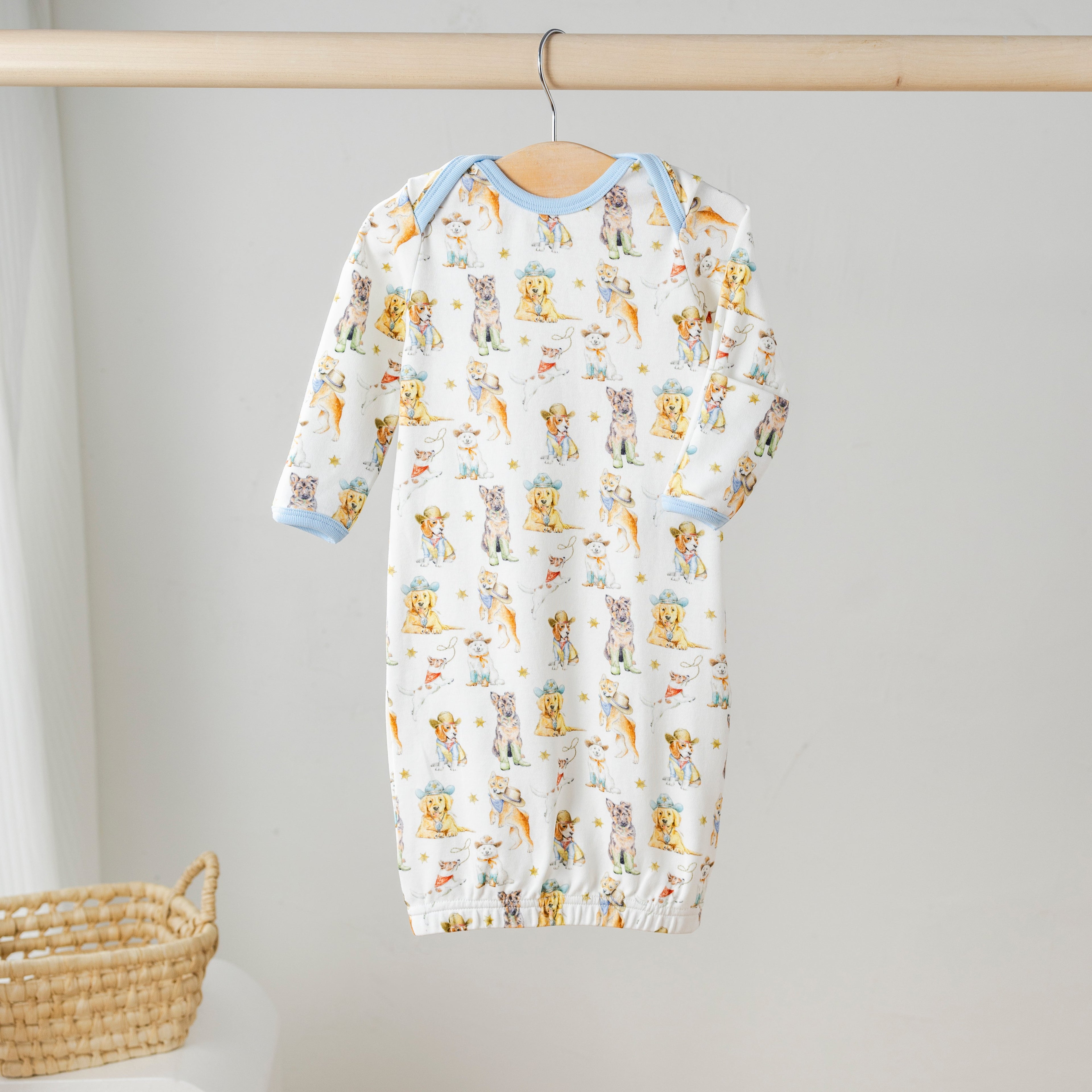 Cowboy Pups Organic Cotton Pajama Set