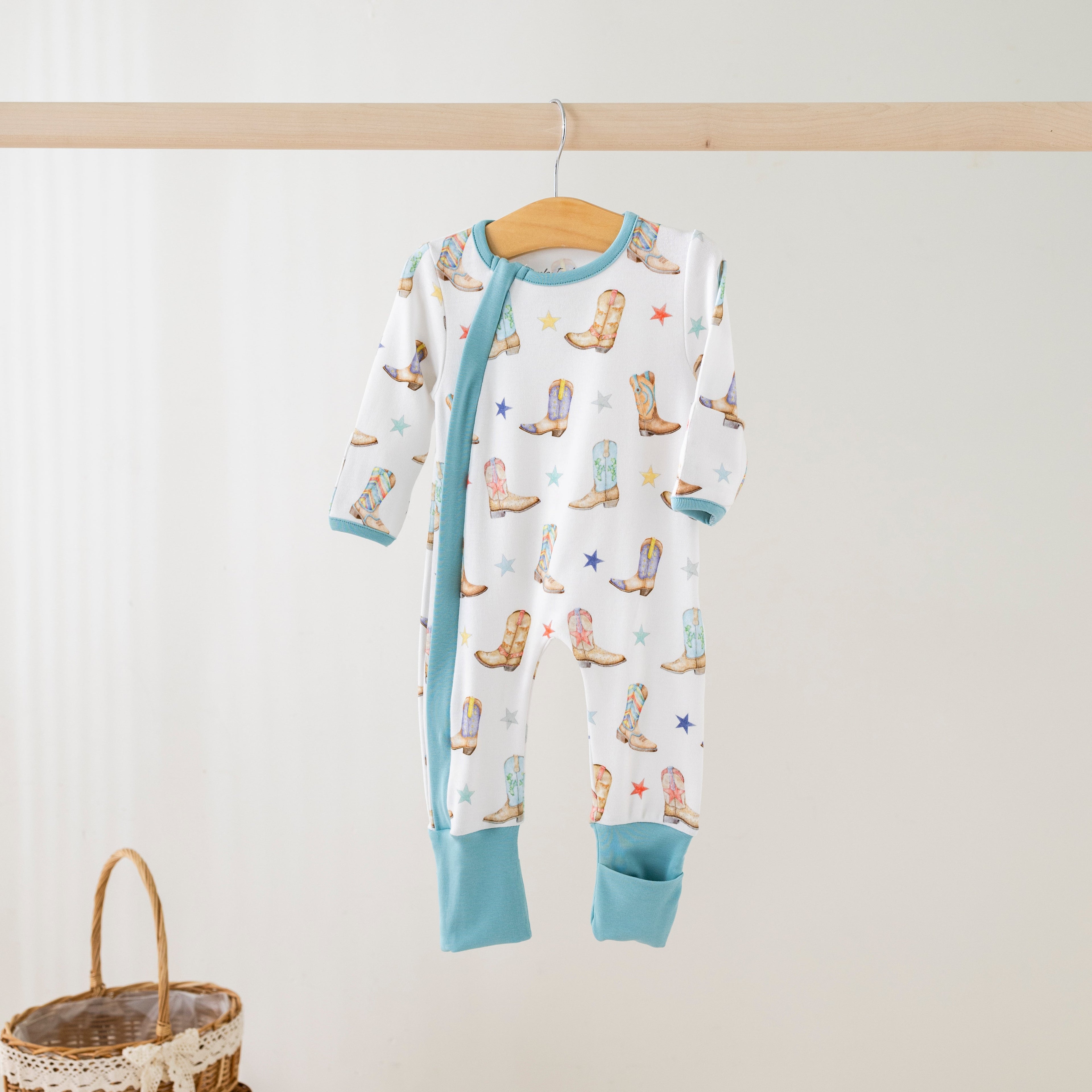 Giddy Up Organic Cotton Kids Pajamas