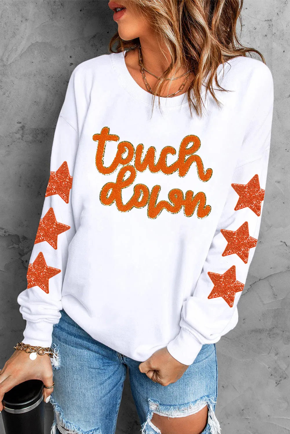 TOUCHDOWN! Long Sleeve Sweatshirt