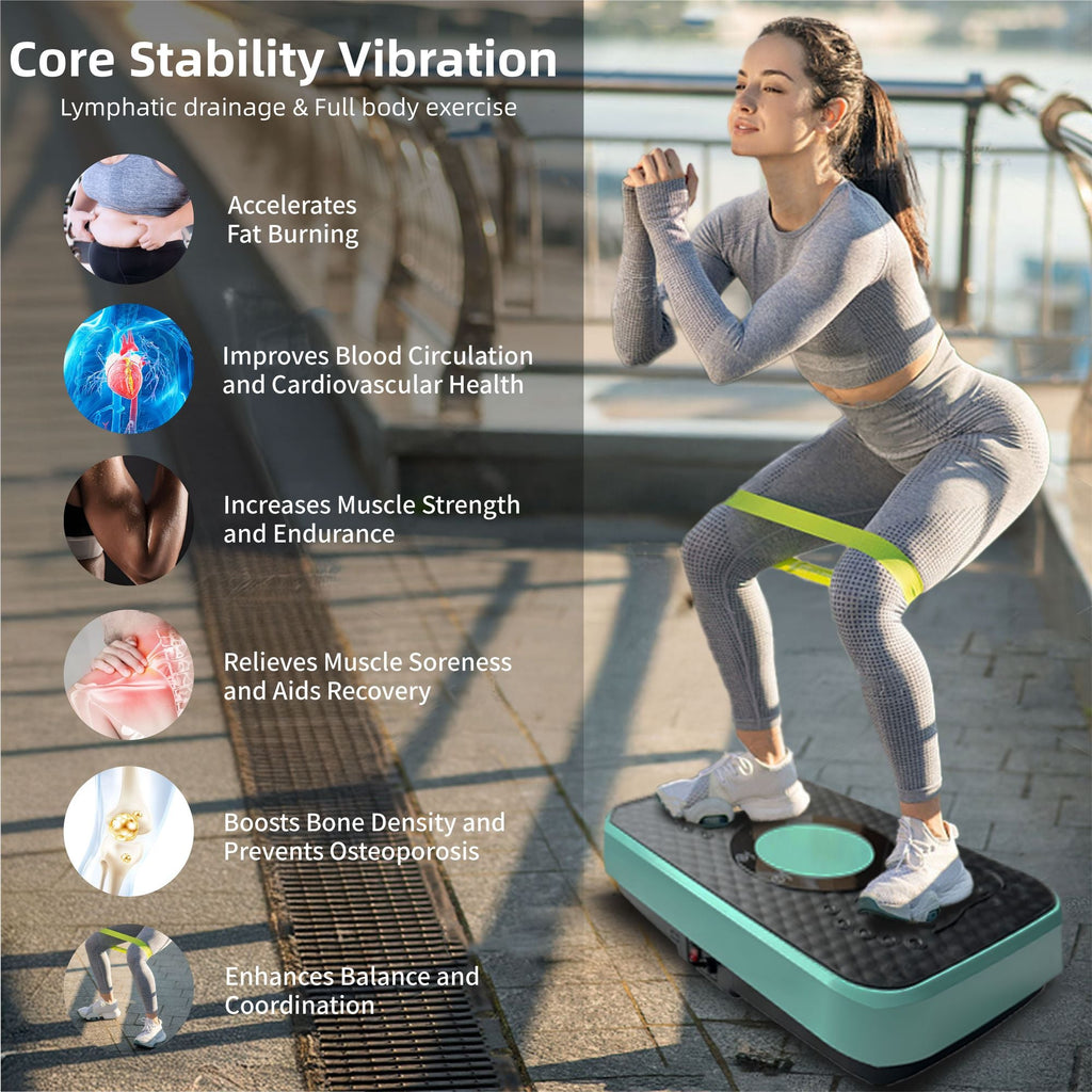 Vibration Plate Fitness Platform