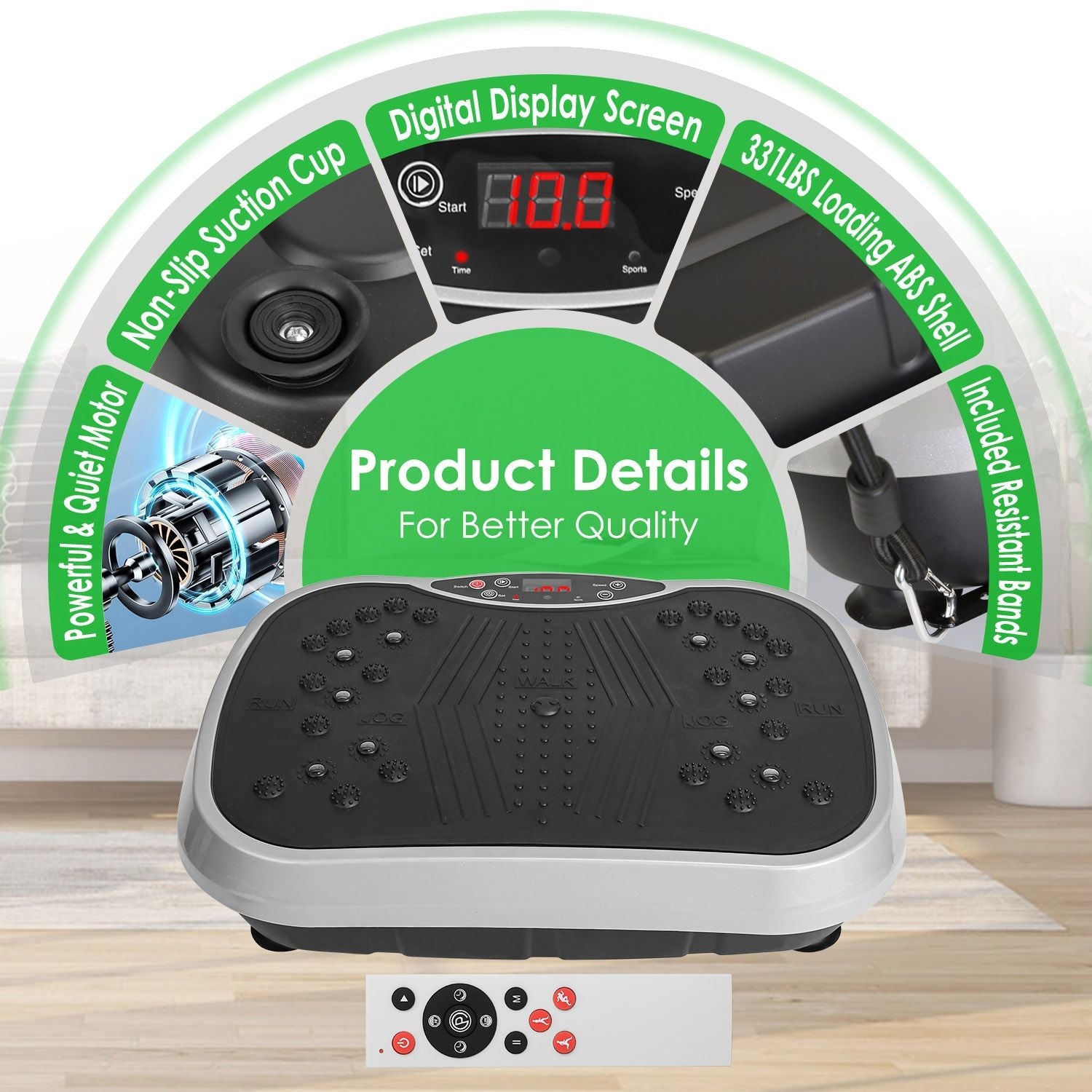 Vibration Plate Exercise Machine