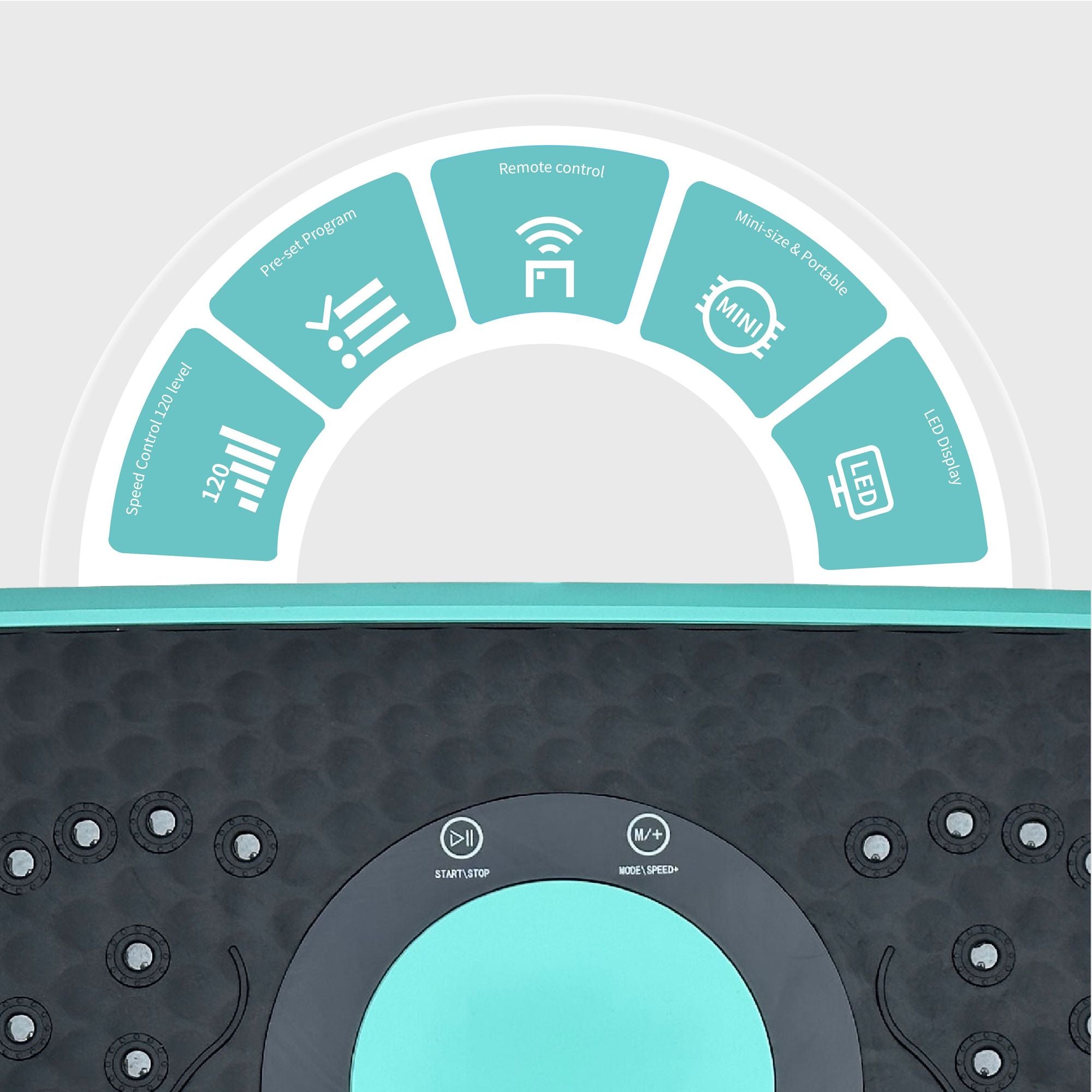 Vibration Plate Fitness Platform