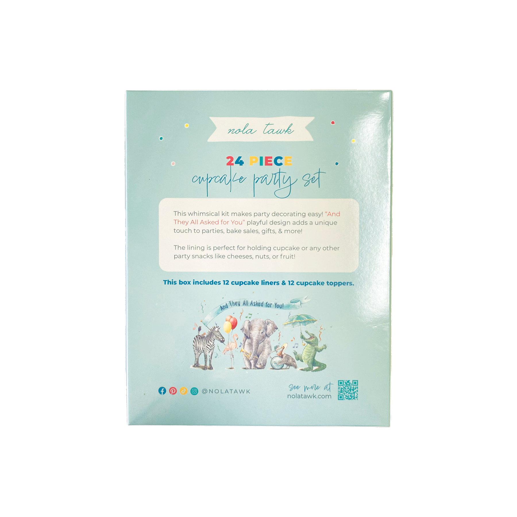 And They All Asked for You Cupcake Decorations Set