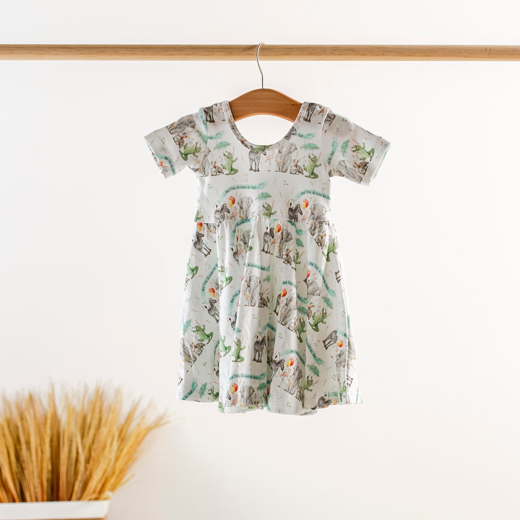 And They All Asked for You Organic Cotton Dress for Kids