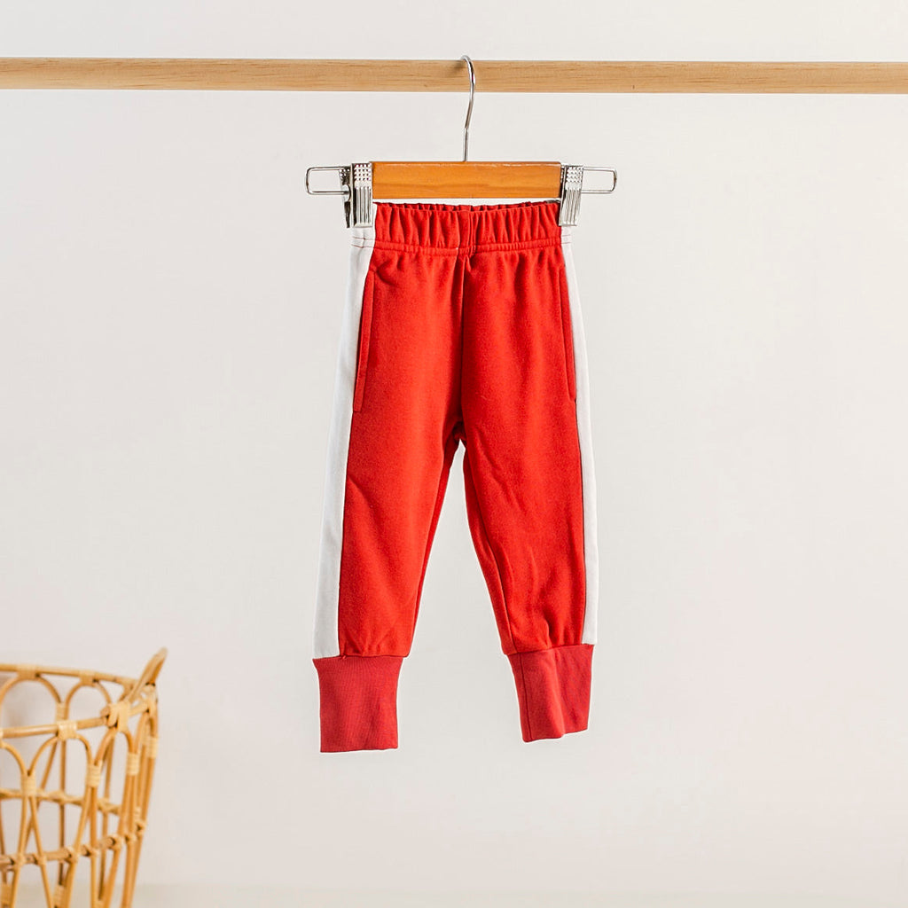Baked Apple Cotton Joggers for Kids